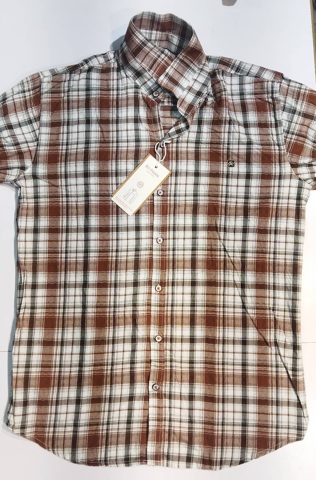 Men’s Stylish Checkered Casual Shirt